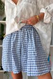 Nonni Gingham City Short Denim